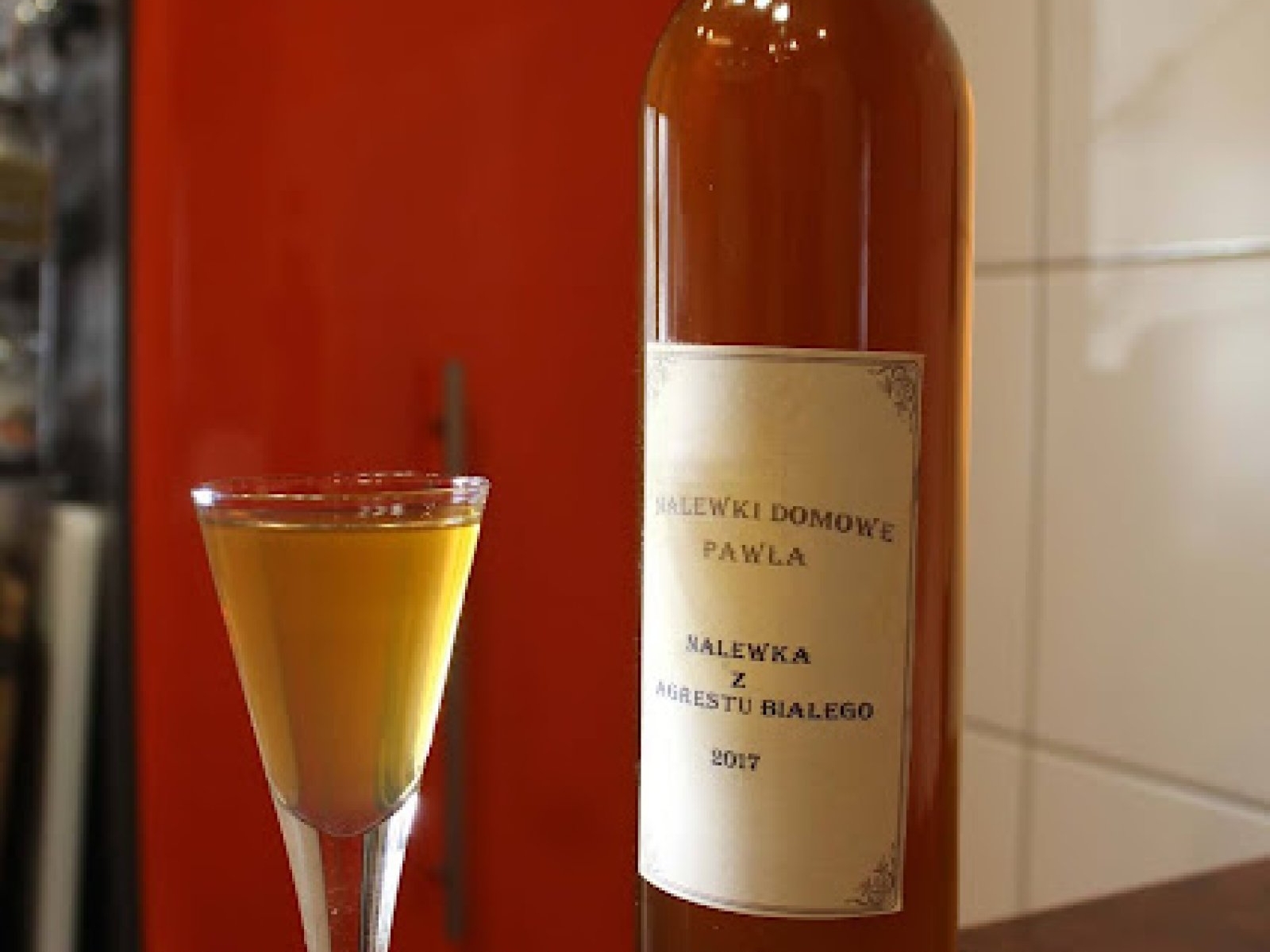 Nalewka z agrestu białego