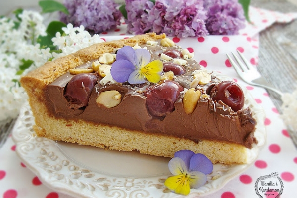 Tarta czekoladowa z wiśniami