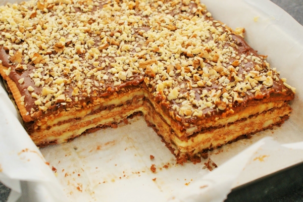 Snickers bez pieczenia