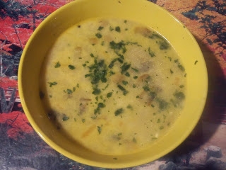 Zupa pieczarkowa wg Benki
